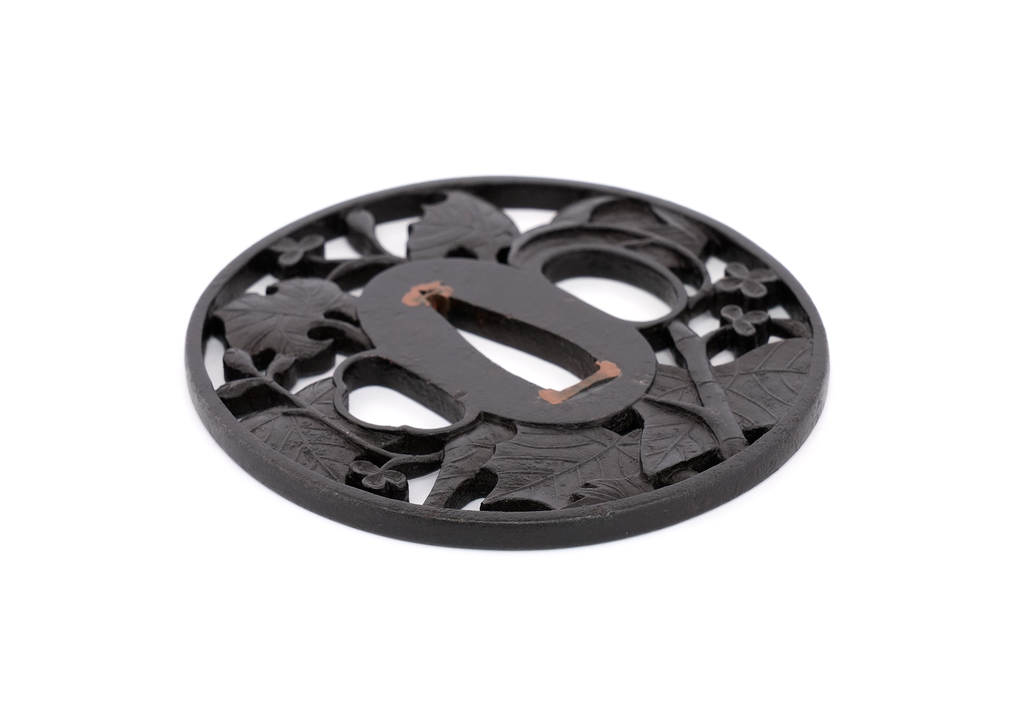 秋海棠透大小鐔 長州住正定 -Choshu ju Masasada- 12-1367 - Photo 22