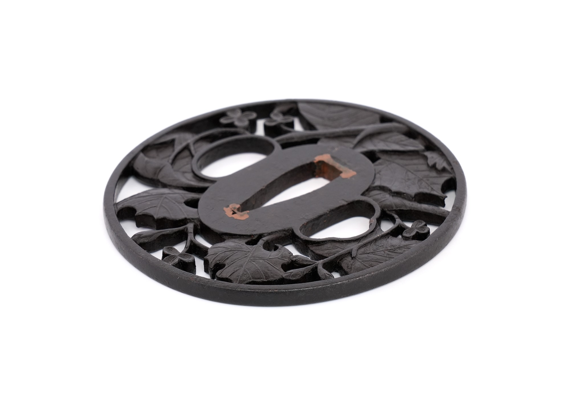 秋海棠透大小鐔 長州住正定 -Choshu ju Masasada- 12-1367 - Photo 23