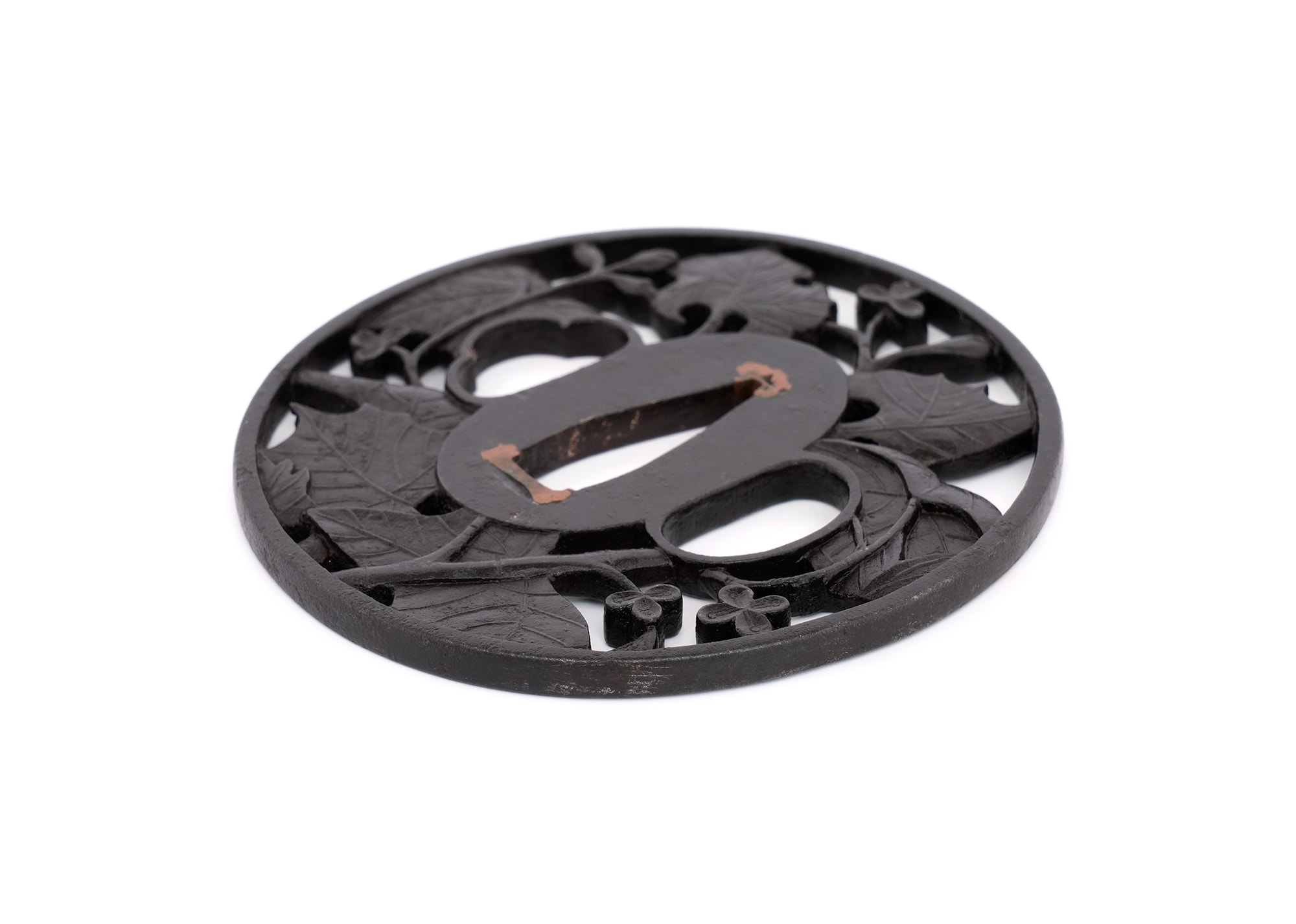 秋海棠透大小鐔 長州住正定 -Choshu ju Masasada- 12-1367 - Photo 25