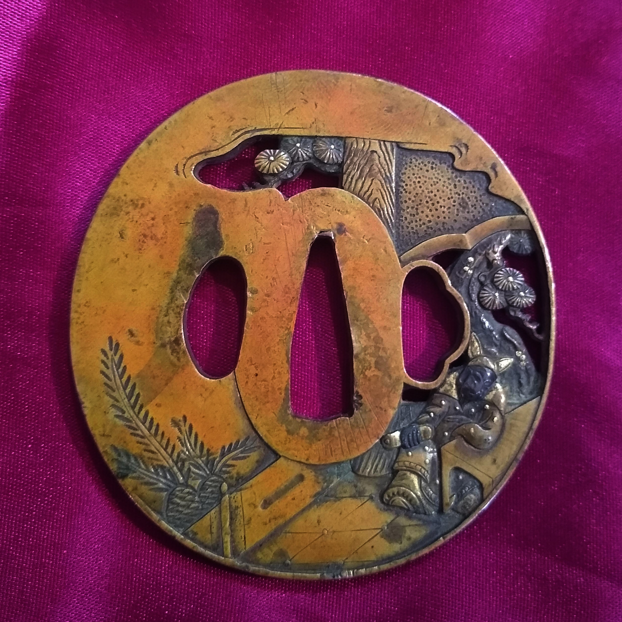 Nara tsuba - Photo 2