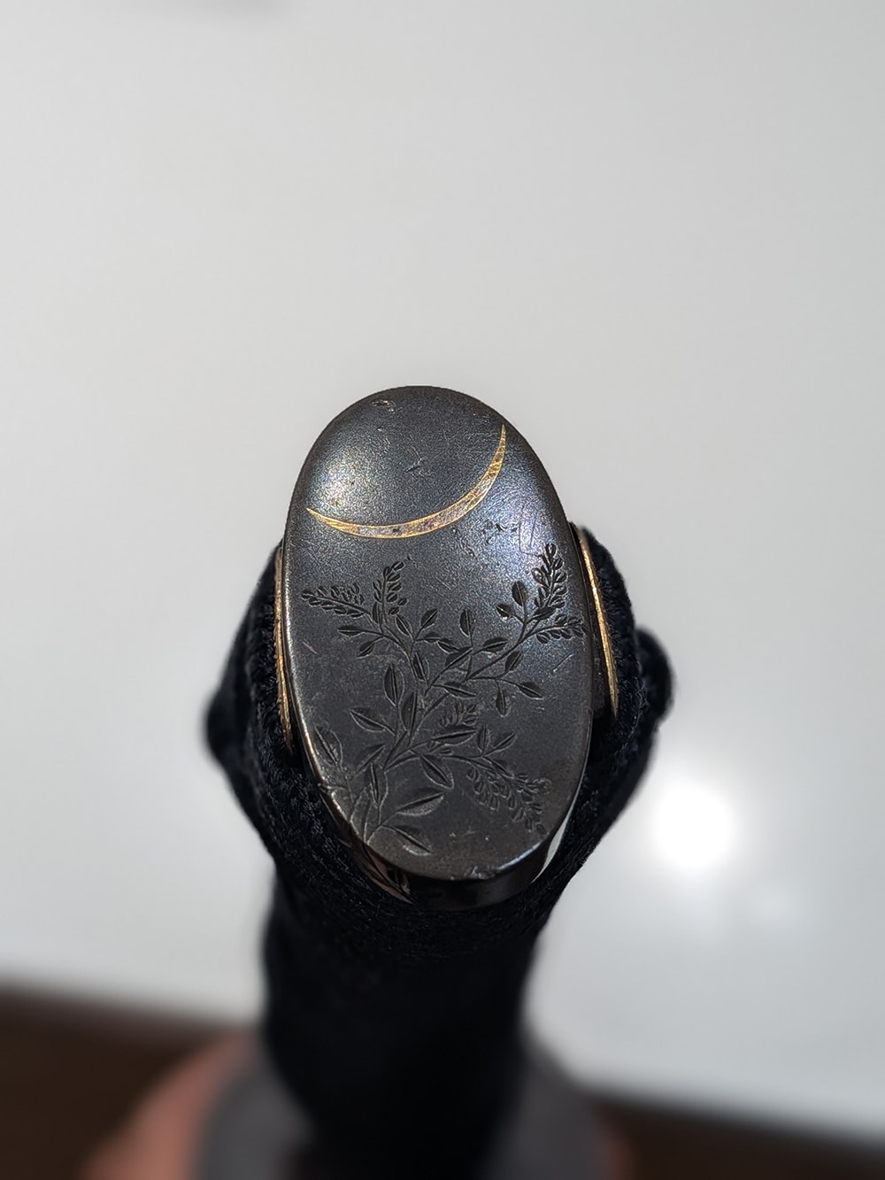 Rai Norimichi Katana in Shirasaya with Buke-Zukuri Koshirae - Photo 3