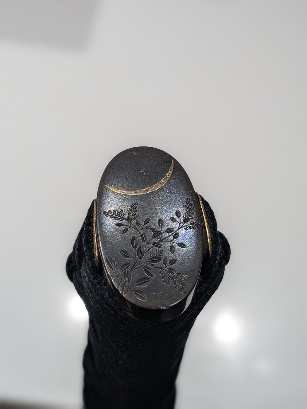 Rai Norimichi Katana in Shirasaya with Buke-Zukuri Koshirae - Photo 4