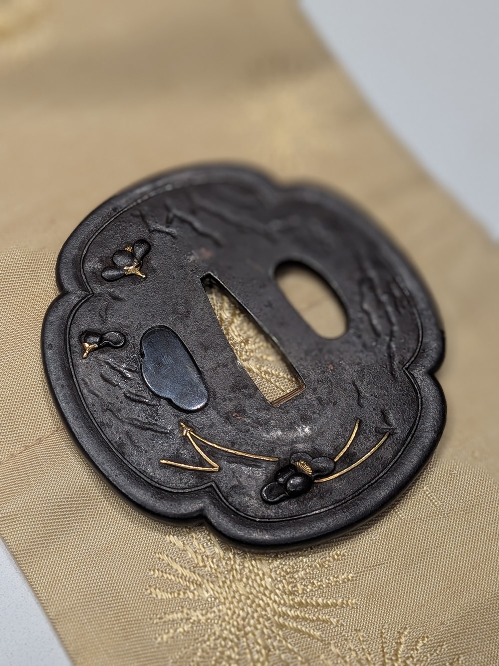 Rai Norimichi Katana in Shirasaya with Buke-Zukuri Koshirae - Photo 15