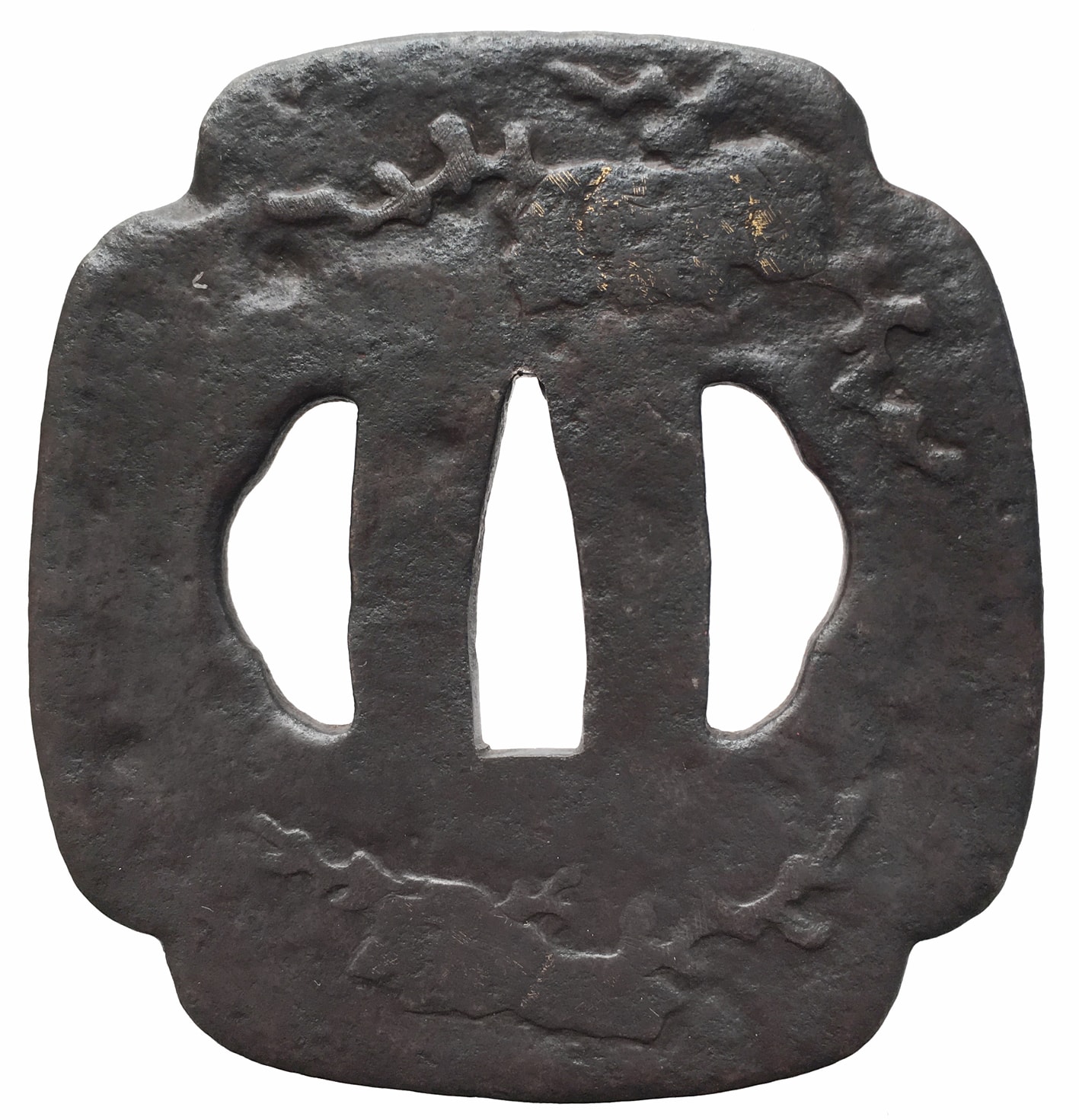 Tsuba, Higo Shimizu Jingo, Nagegiri no zu
