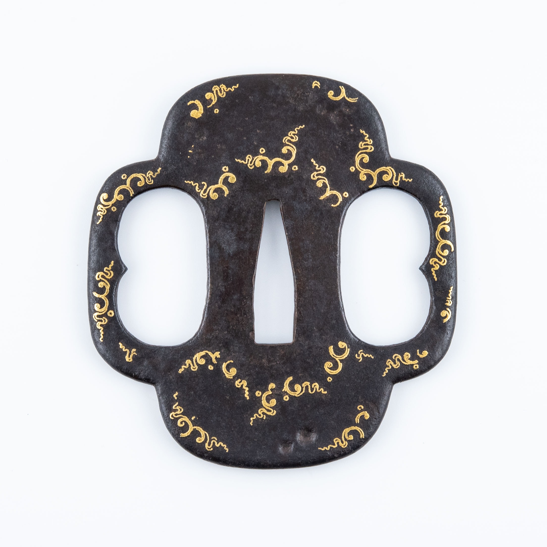 Tsuba, Higo Suwa Ikuhei, Karakusa - Photo 4