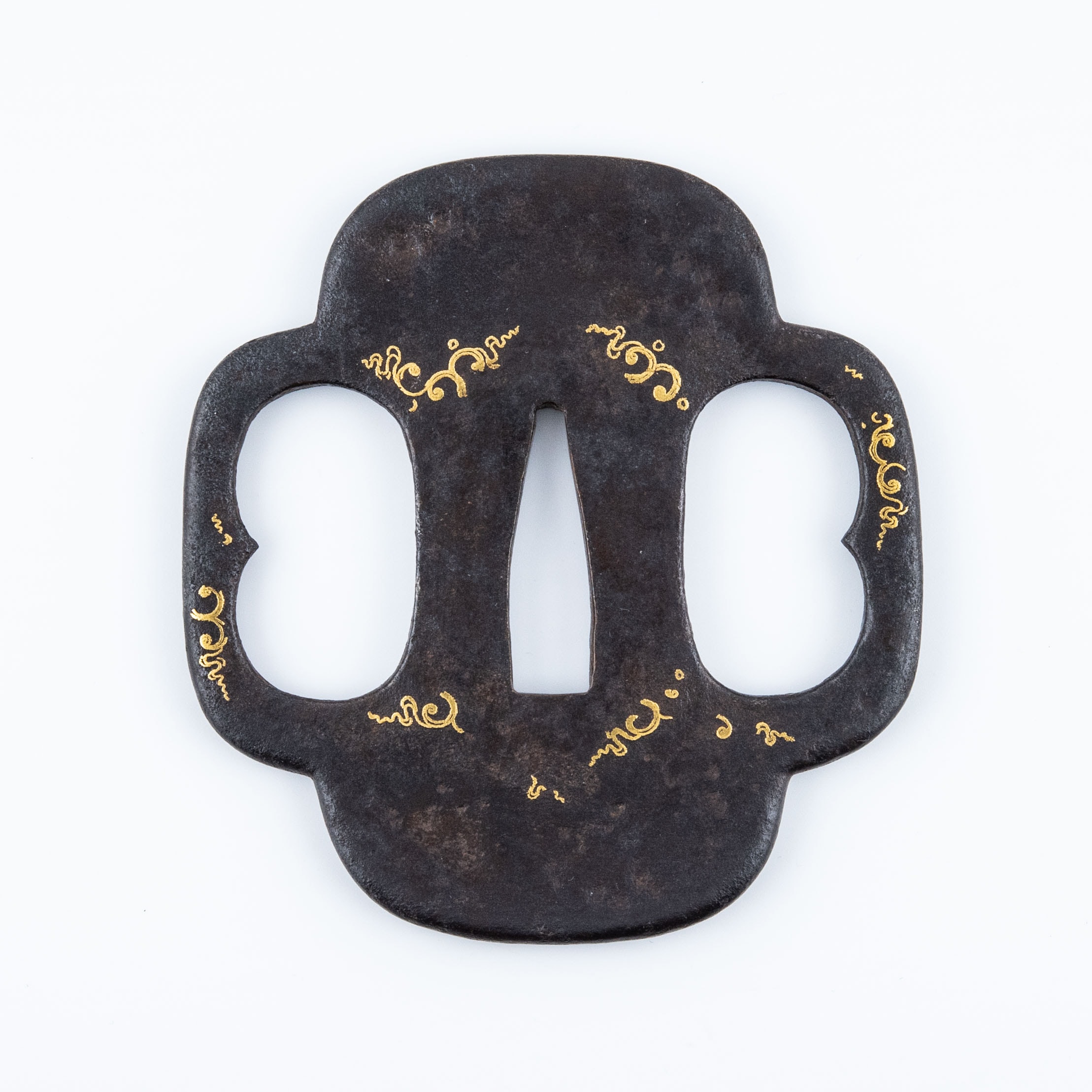 Tsuba, Higo Suwa Ikuhei, Karakusa - Photo 5