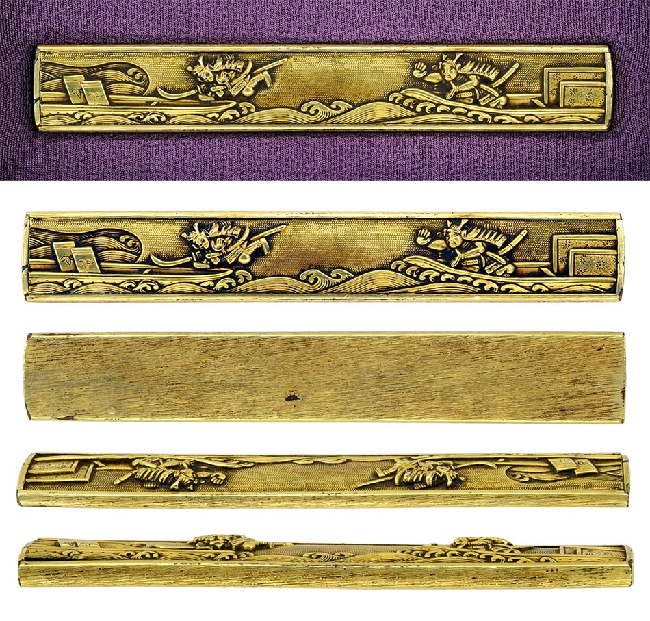 Kozuka[Kyo-Kanagu-shi Yoshitune-Funsen-zu Kozuka][N.B.T.H.K] Hozon Tousougu - Photo 3