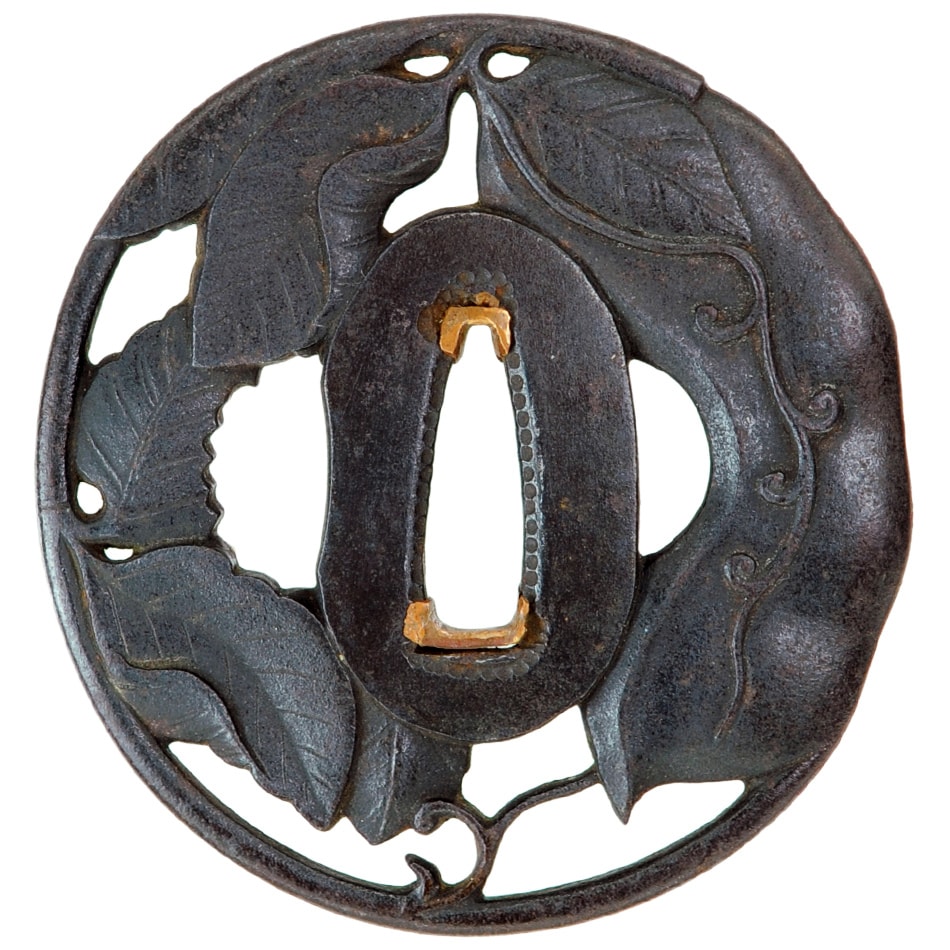 Tsuba [Natamame-Sukashi Tsuba][N.B.T.H.K] Hozon Tousougu - Photo 2