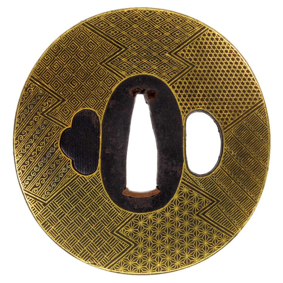 Tsuba [Kodaimon-Zukushi Tsuba][N.B.T.H.K] Tokubetsu hozon Tousougu - Photo 3