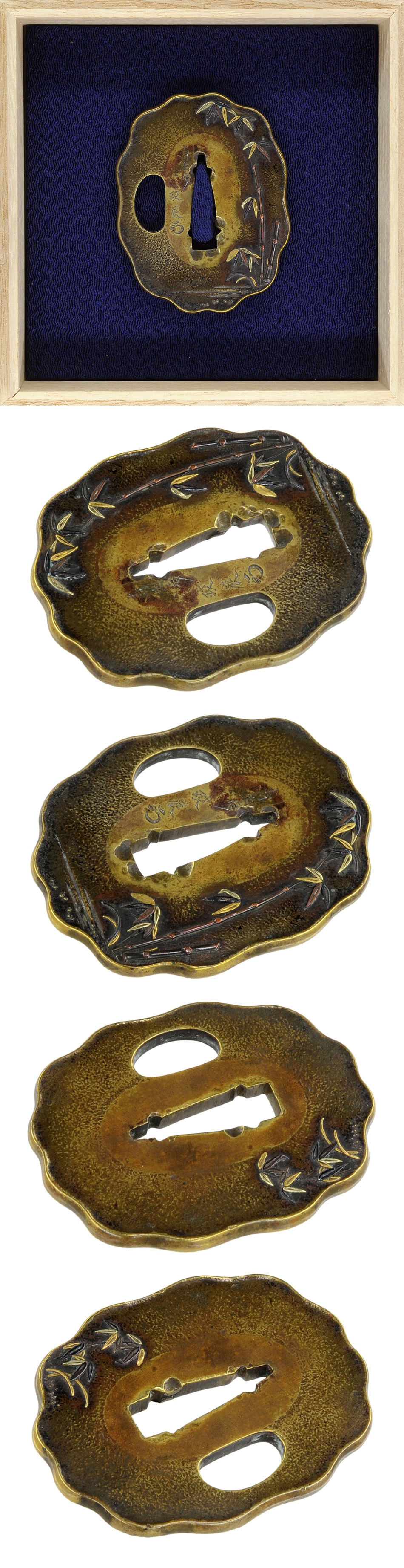 Tsuba [Masatatsu Take-zu Tsuba][N.B.T.H.K] Hozon Tousougu - Photo 4