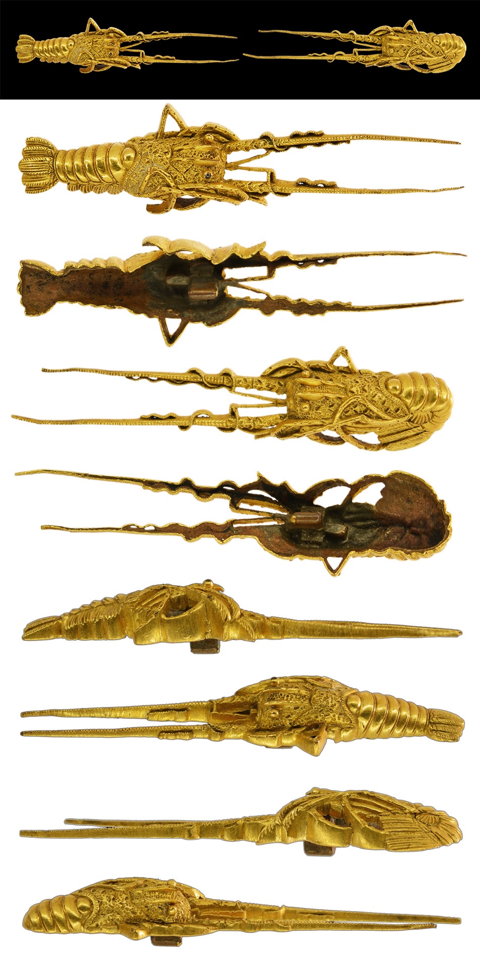 Menuki [Kyoukanagushi-Iseebi-zu] [N.B.T.H.K] Hozon Tosougu - Photo 3