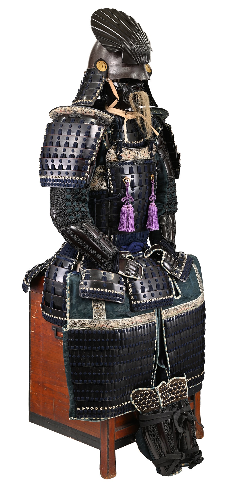 Yoroi[Tetsu-Kurourushinuri Konito Sugakeodoshi 5maido Gusoku] Kosyu Tokubetsu Kicho Shiryo - Photo 3