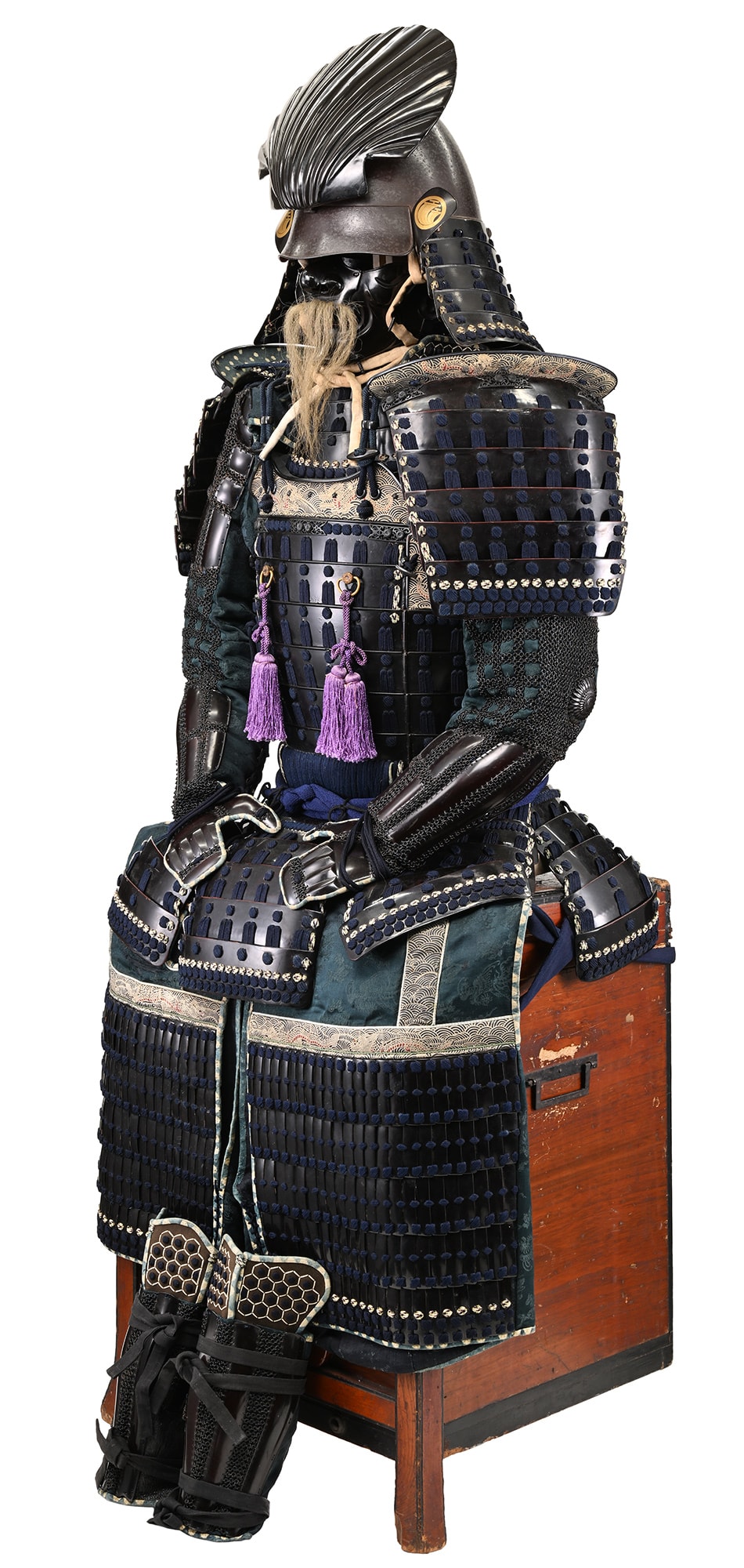 Yoroi[Tetsu-Kurourushinuri Konito Sugakeodoshi 5maido Gusoku] Kosyu Tokubetsu Kicho Shiryo - Photo 4