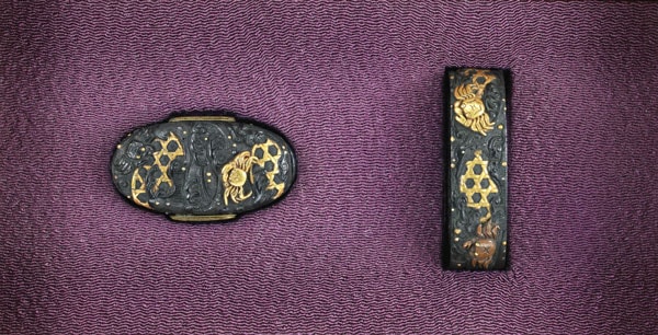 Fuchigasira[Kaga-Kinko Jakago-ni-Kani-Zu-Fuchigashira][N.B.T.H.K] Hozon Tousougu