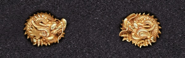 Menuki[Mumei Mito Ganryu-zu] [N.B.T.H.K] Hozon Tousougu