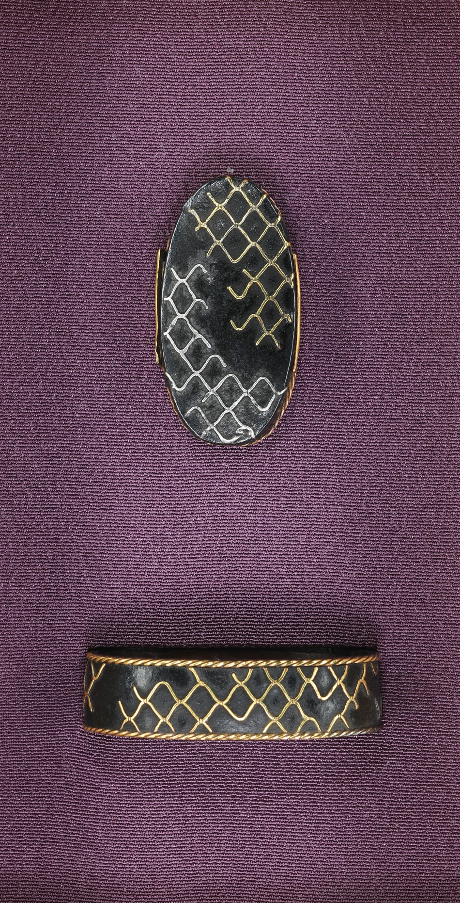 Fuchigasira[Kaga-Kinko Hamou-Zu-Fuchigashira][N.B.T.H.K] Tokubetsu Hozon Tousougu - Photo 2