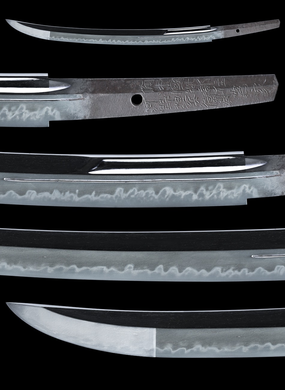 Wakizashi [Bicchukoku-azae-ju Kono-rihei-no-jo Tameie] [N.B.T.H.K] Tokubetsu Hozon Token - Photo 4