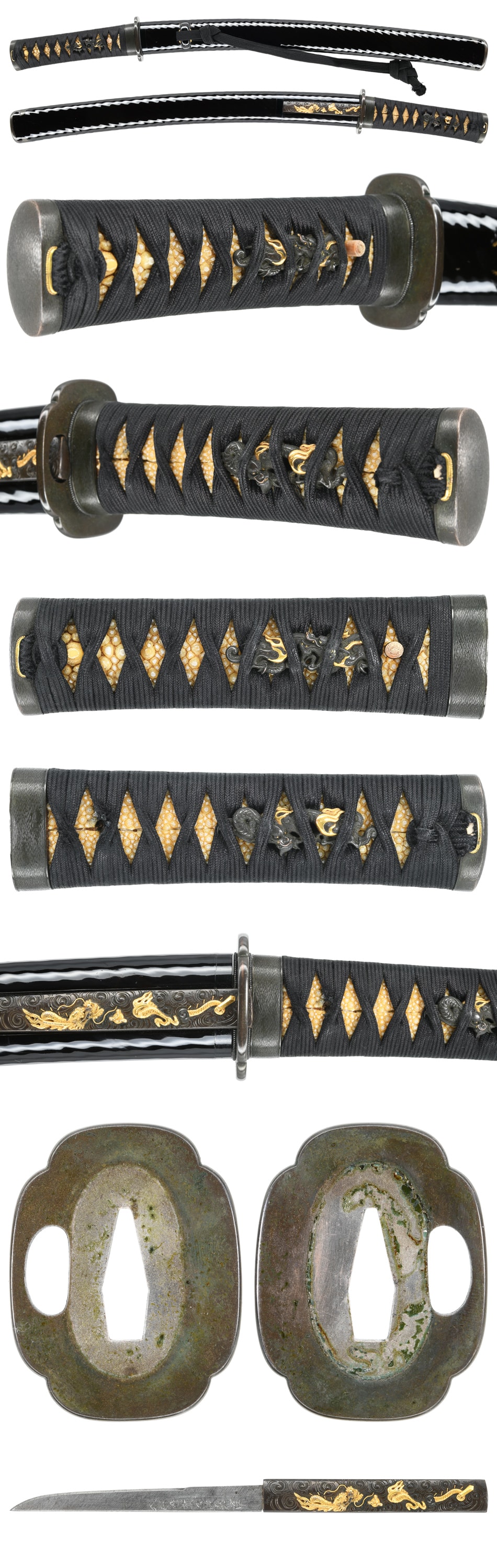 Wakizashi [Bicchukoku-azae-ju Kono-rihei-no-jo Tameie] [N.B.T.H.K] Tokubetsu Hozon Token - Photo 7