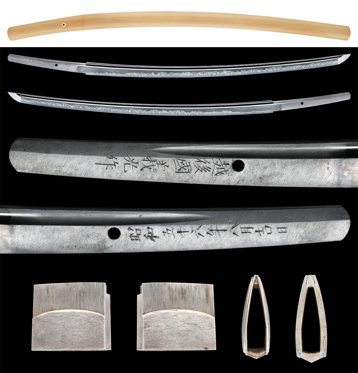 Tachi [Echigo-koku Yoshimitsu] Mukansa [N.B.S.K] Authentic Japanese Swords Certificates - Photo 5