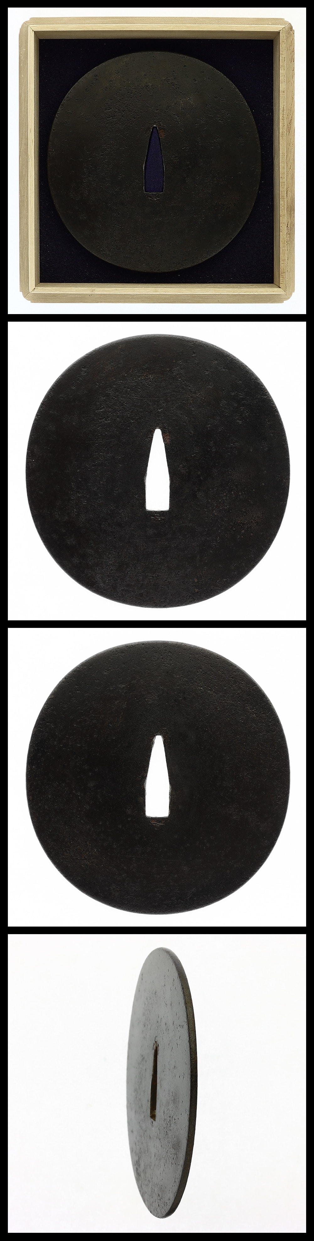 Tsuba:Mumei(unsigned)(Tosho)(NBTHK Hozon Tosogu)