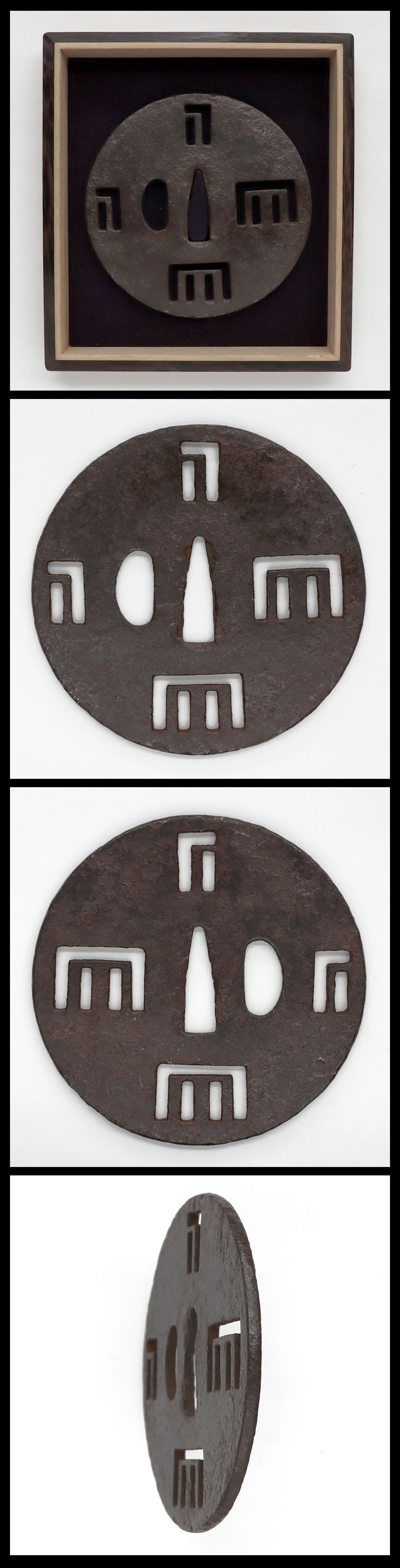 Tsuba:Mumei(Katchushi)(NBTHK Tokubetsu Hozon)