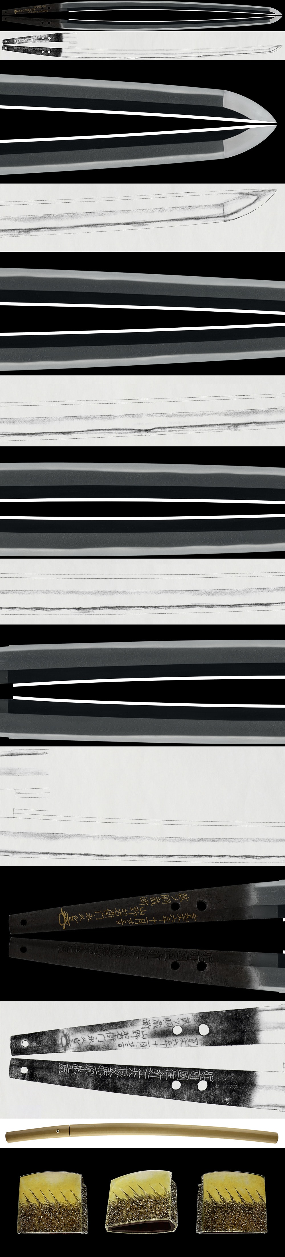 Katana:Hizen Kuni Ju Oumi Daijo Fujiwara Tadahiro with Saidan mei(NBTHK Tokubetsu Hozon Token) - Photo 2