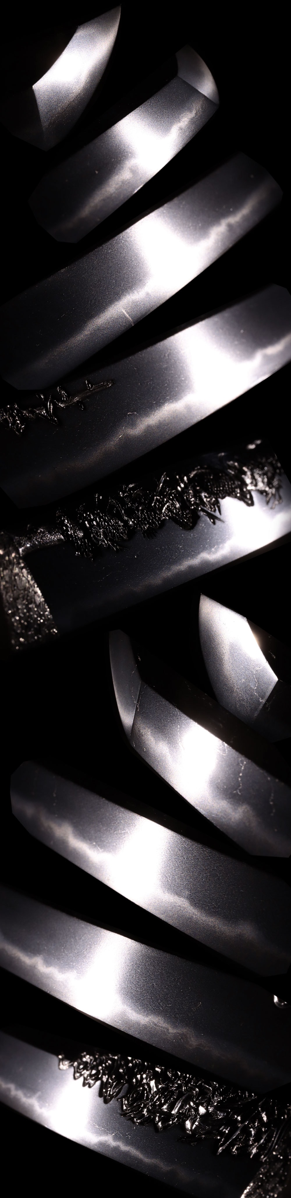 Wakizashi:Osaka ju Gassan Sadakatsu Kinsaku (Kao)(NBTHK Hozon Token) - 写真3
