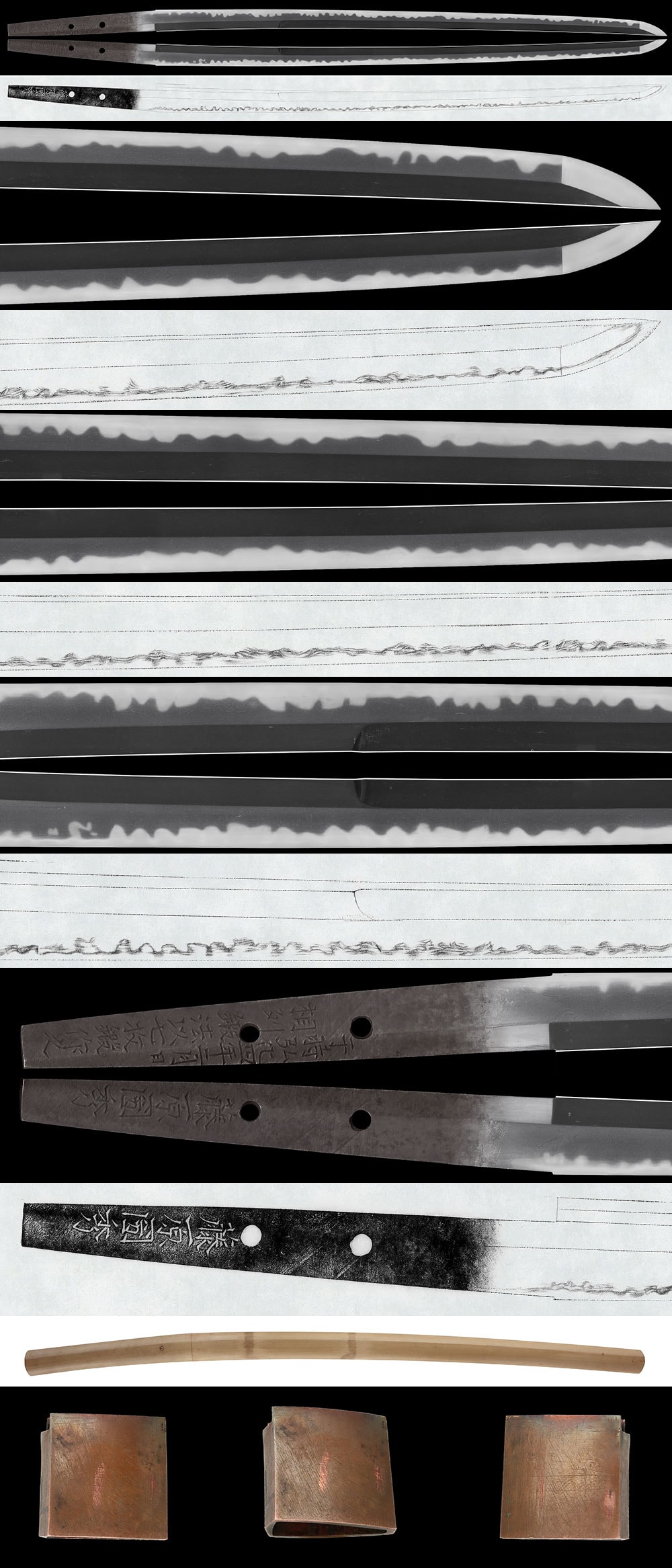 Katana: Fujiwara Kuhinide(NBTHK Hozon Token) - Photo 2