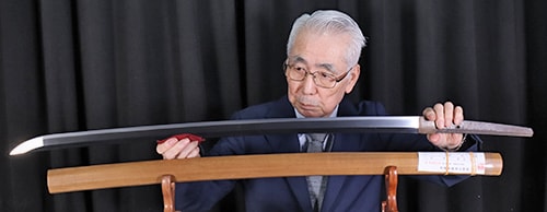 Katana: Heianjo Horii Unsai Minamoto Sadamitsu Saku(NBTHK Hozon Token) - Photo 7
