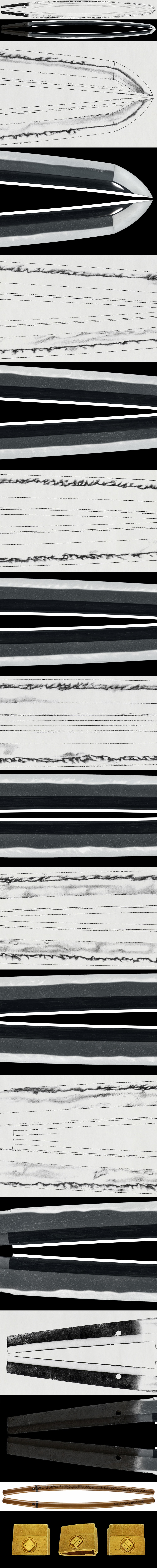 Katana:Mumei (Unsigned), attributed to Chikakage.(The 41st NBTHK Juyo Token) - Photo 2