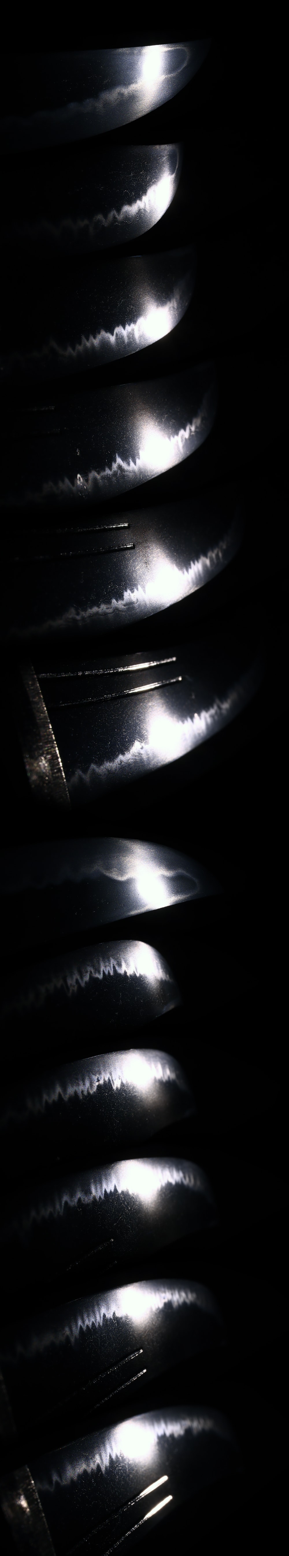 Wakizashi:Hyoshinshi Hideyo Nyudo Dated: August, Ansei 2 (1855)(NBTHK Tokubetsu Hozon Token) - Photo 3