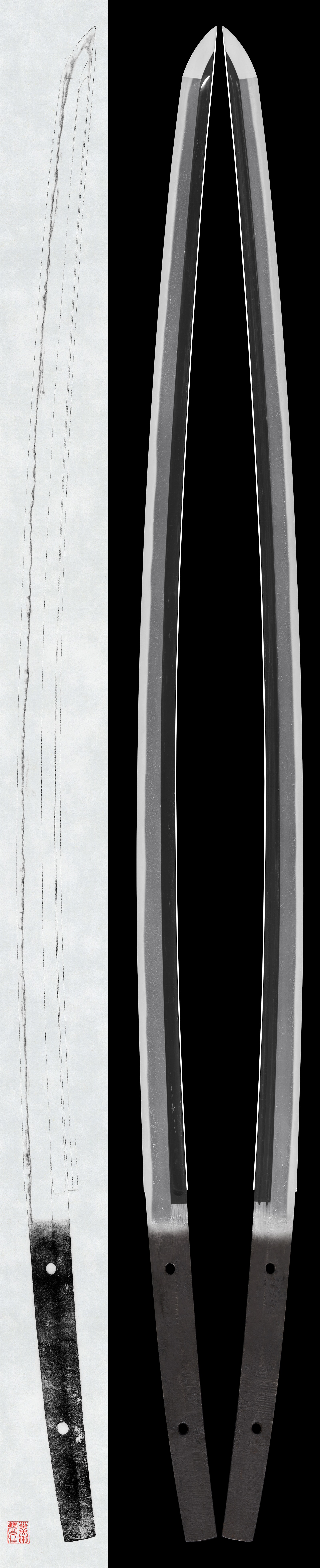 Katana:Mumei (attributed to Unju)(NBTHK Tokubetsu Hozon Token) (Consignment Sale)