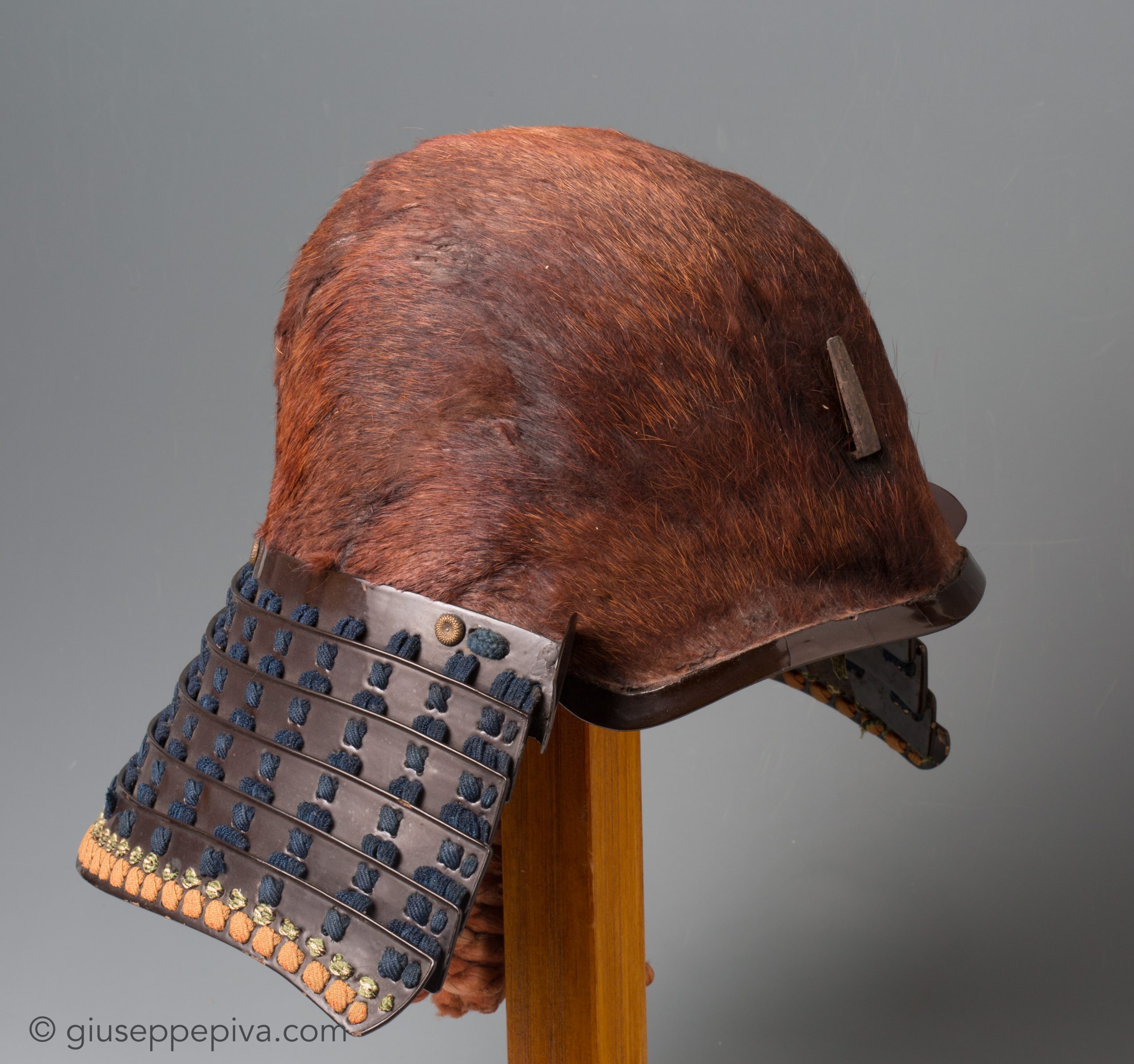 Sogonari Kabuto, samurai helmet shaped as a human head - Photo 3