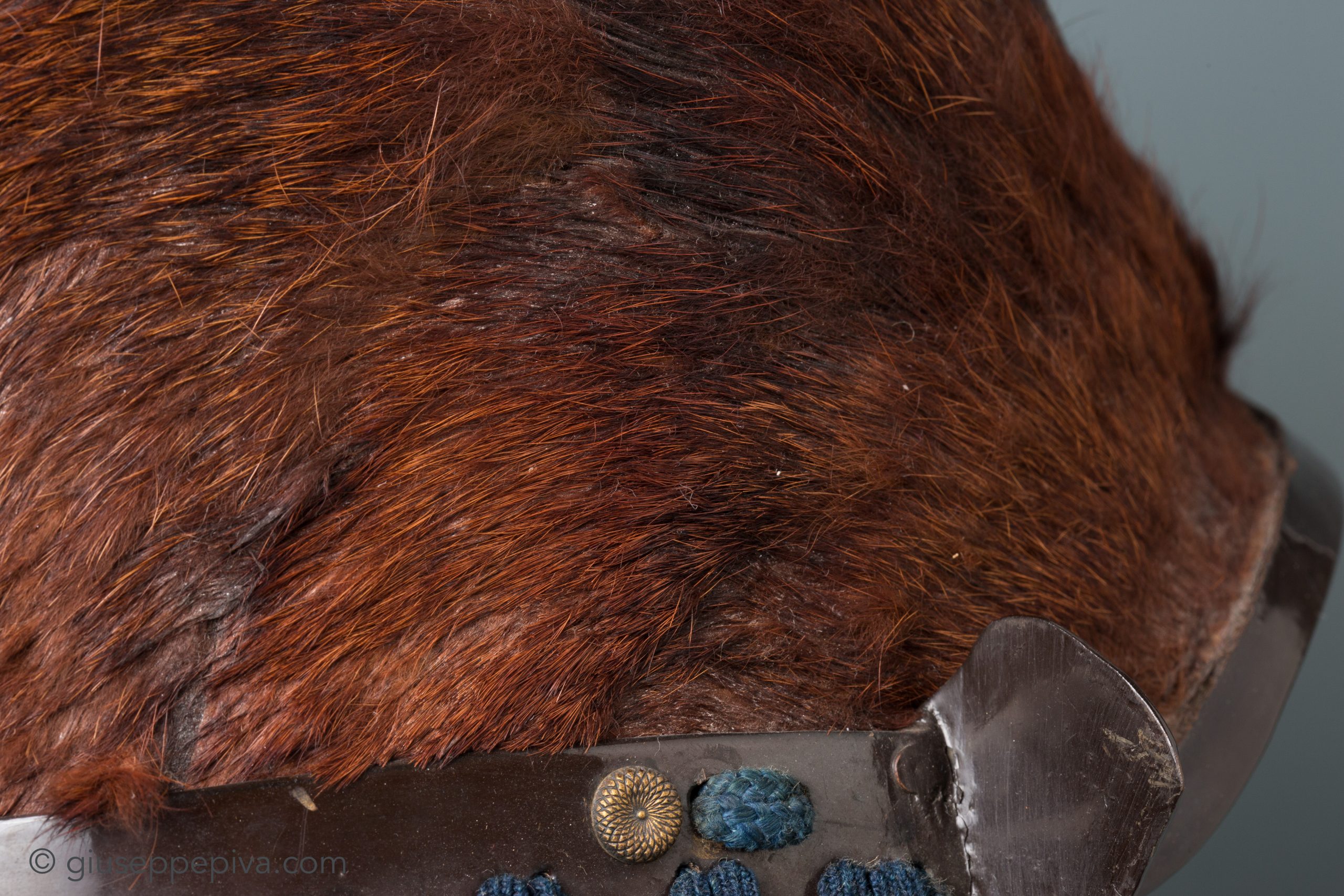 Sogonari Kabuto, samurai helmet shaped as a human head - Photo 5