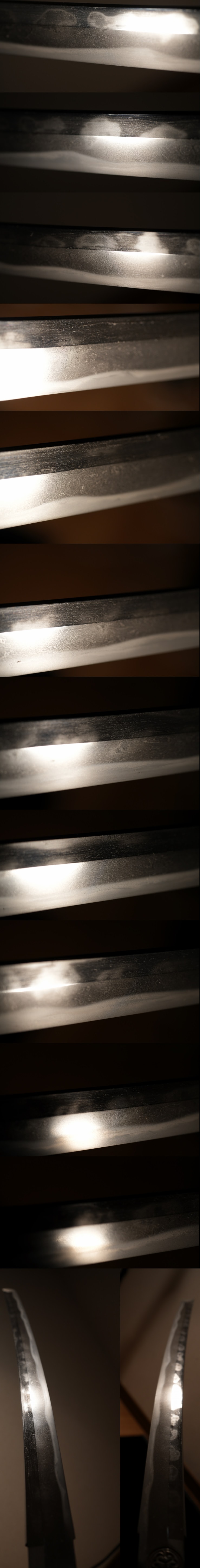 皆焼で度重なる裁断銘！最上作初代康継在銘『一胴及度々末世剣是也以南蛮鉄於武州江戸』『越前康継又大けさ落』拵付き春霞刀苑所特別保存刀剣鑑定書 - Photo 8