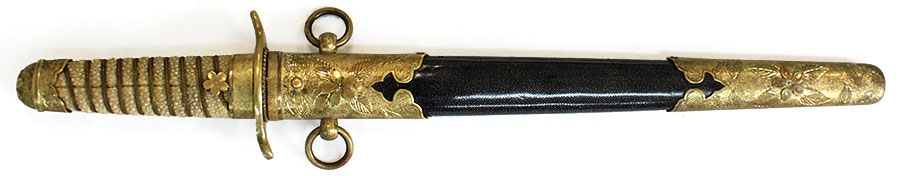 伝末左（海軍将官用短剣拵付） Den Suesa - Photo 9