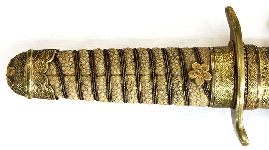 伝末左（海軍将官用短剣拵付） Den Suesa - Photo 10