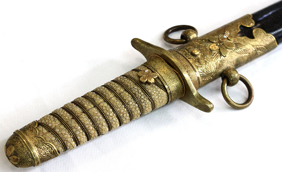 伝末左（海軍将官用短剣拵付） Den Suesa - Photo 17