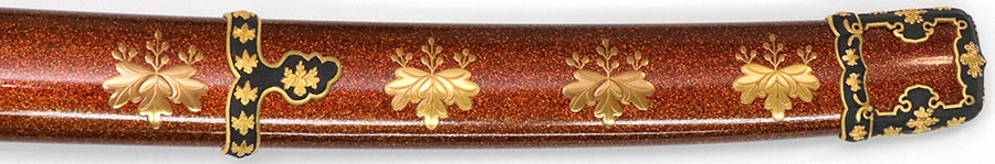 河内国平製之刻印 秋天 平成十一年吉日（鎌倉時代備前福岡一文字写）（高山一之先生作糸巻太刀拵え付） Kawachi Kunihira - Photo 26