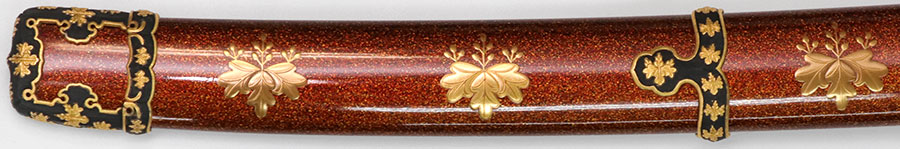 河内国平製之刻印 秋天 平成十一年吉日（鎌倉時代備前福岡一文字写）（高山一之先生作糸巻太刀拵え付） Kawachi Kunihira - Photo 31