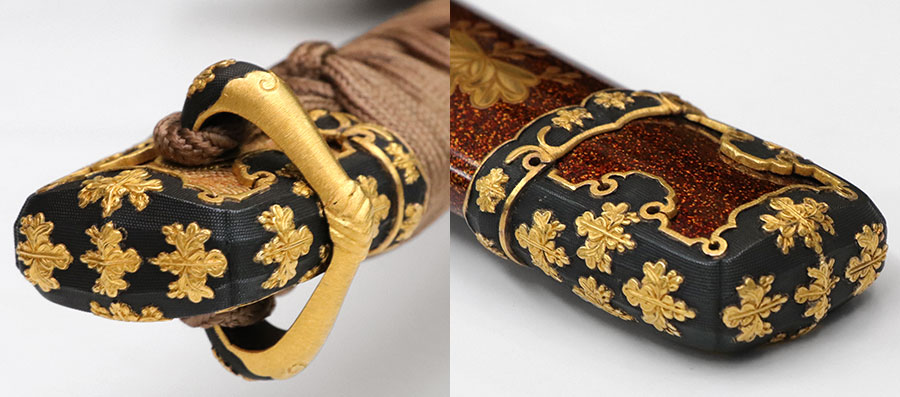 河内国平製之刻印 秋天 平成十一年吉日（鎌倉時代備前福岡一文字写）（高山一之先生作糸巻太刀拵え付） Kawachi Kunihira - Photo 35