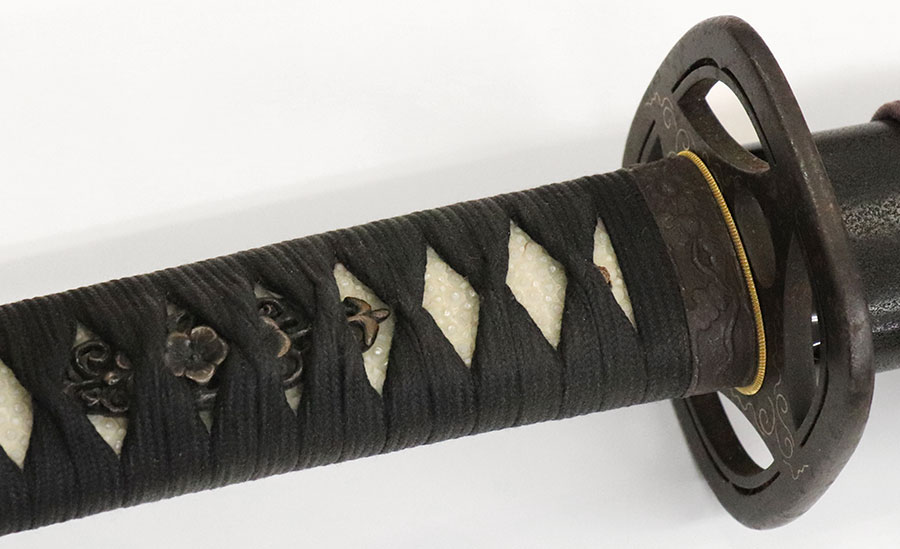 武蔵守永道（真の剣巻龍の欄間透彫）（らんますかしぼり） Musashinokami Nagamichi - Photo 30