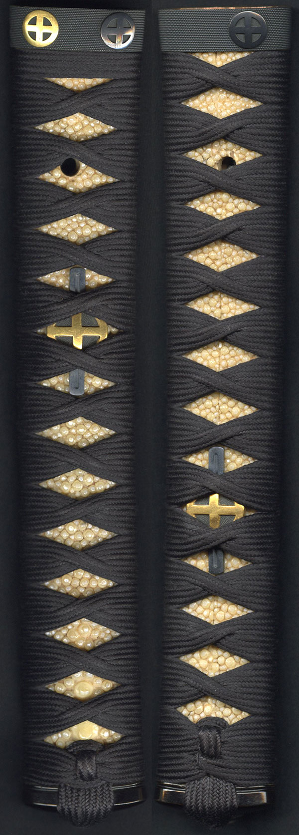 備州三原住正近作 天文二年二月日・康光（大小共本阿弥光佐副状付）（島津家伝来黒漆腰刻鞘大小拵付） Bishu Miharaju Masachika Yasumitsu - Photo 37