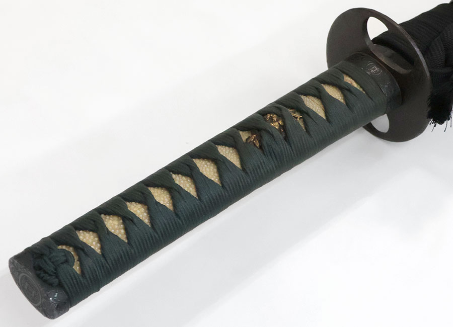 菊紋 備中守橘康廣・菊紋 丹波守吉道（黒ロー鞘大小拵付） Bicchunokami Tachibana Yasuhiro Tanbanokami Yoshimichi - Photo 26