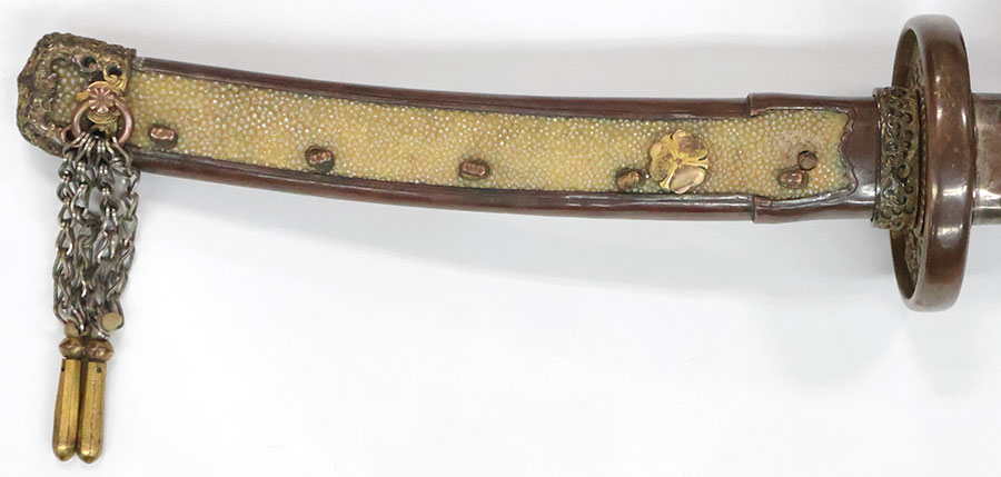 龍波紋兵庫鎖太刀（銘古川善長花押）（中身は無銘 手掻包俊） Tegai Kanetoshi - Photo 21