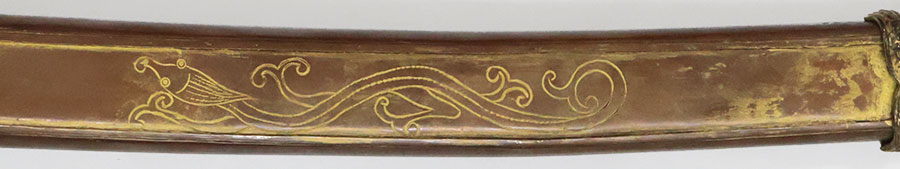 龍波紋兵庫鎖太刀（銘古川善長花押）（中身は無銘 手掻包俊） Tegai Kanetoshi - Photo 23