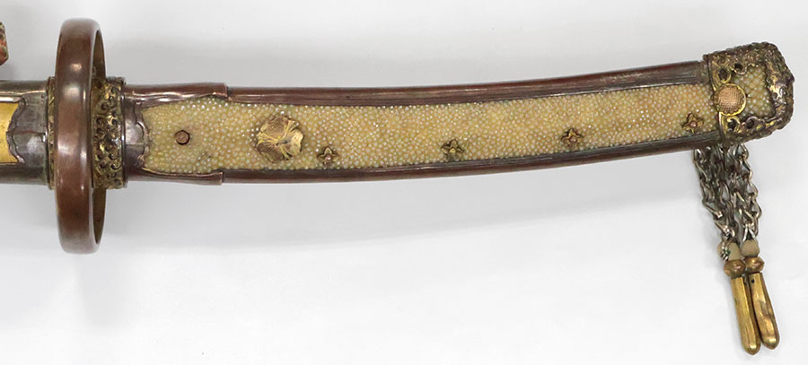 龍波紋兵庫鎖太刀（銘古川善長花押）（中身は無銘 手掻包俊） Tegai Kanetoshi - Photo 26