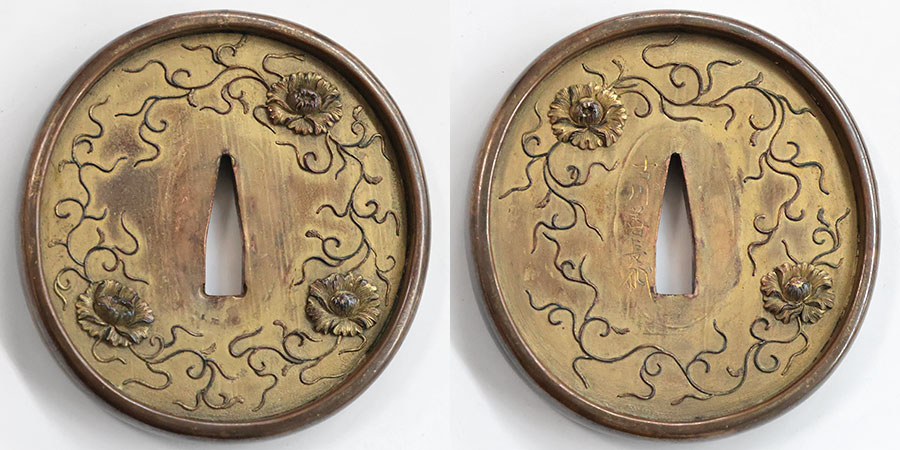 龍波紋兵庫鎖太刀（銘古川善長花押）（中身は無銘 手掻包俊） Tegai Kanetoshi - Photo 32