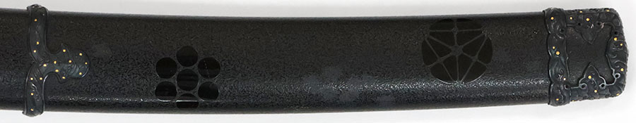 無銘 備州住長船祐光（豪華な七曜紋三ツ割六つ山紋付糸巻太刀拵付） Den Bishuju Osafune Sukemitsu - Photo 23