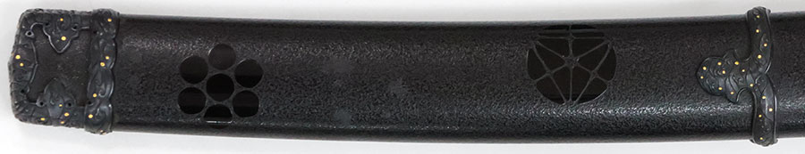 無銘 備州住長船祐光（豪華な七曜紋三ツ割六つ山紋付糸巻太刀拵付） Den Bishuju Osafune Sukemitsu - Photo 26